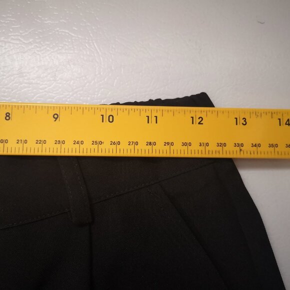 Dazy Ladies Size Medium Black Straight Leg Front Pleats Dress Pants - Picture 10 of 12